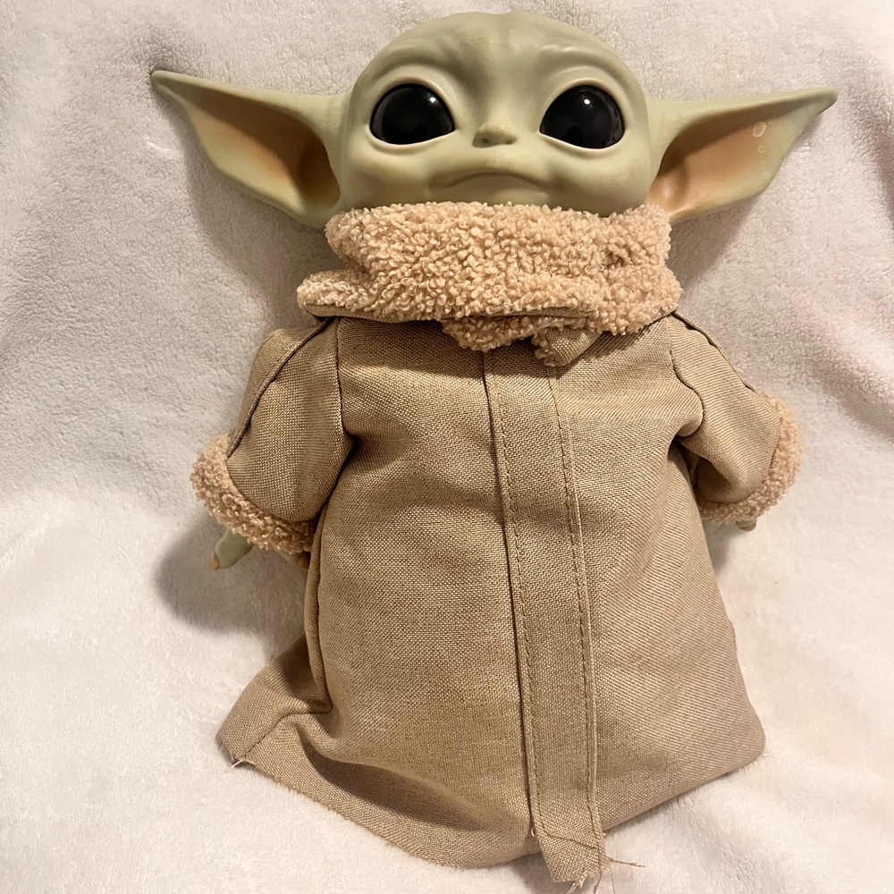 Star Wars Mandalorian The Child 11" Plush Baby Yoda Plush Doll By Mattel 2019